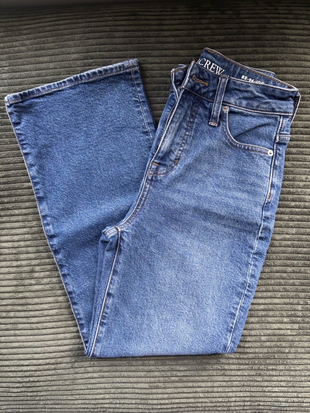 J. Crew Women's Curvy Slim Wide Leg Jeans